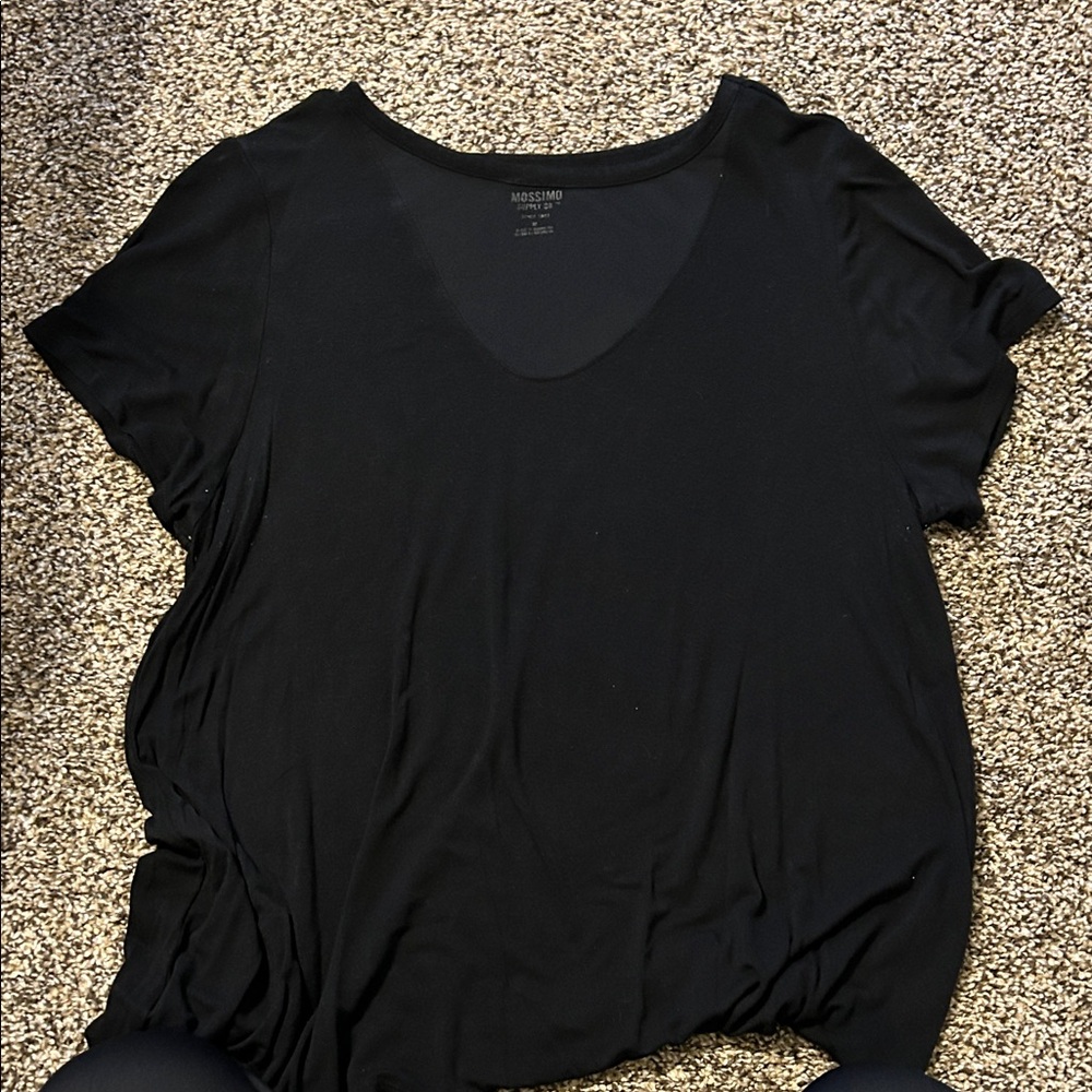 Mossimo Supply Co. Black Short Sleeve Tee